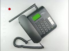 هاتف SIM بالفندق والهواتف الأرضية MP3 راديو FM هاتف لاسلكي ثابت