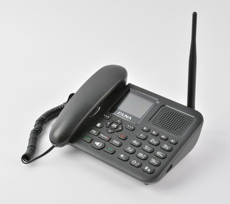 شراء هاتف مكتبي لاسلكي ثنائي GSM ثابت ، هاتف مكتبي هوائي عبر الهاتف المتحرك online manufacture