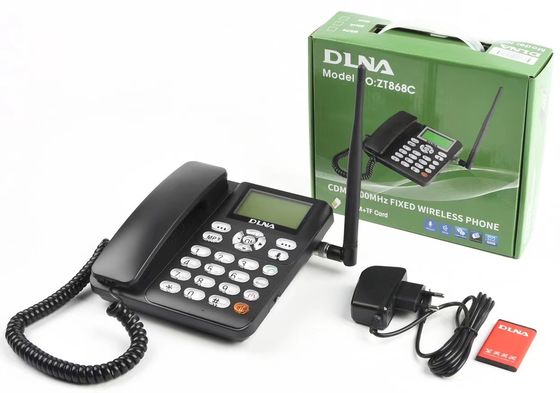 شراء DLNA ZT868C 800MHz CDMA هاتف أرضي للاستخدام السكني هاتف أرضي للأعمال online manufacture