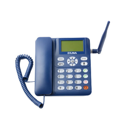 هاتف مكتب DLNA مع بطاقة Sim GSM هاتف مكتبي لاسلكي وقت استعداد طويل